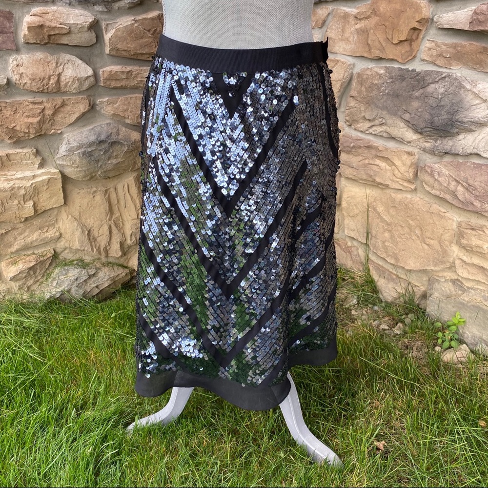 Club Monaco Sequin Skirt